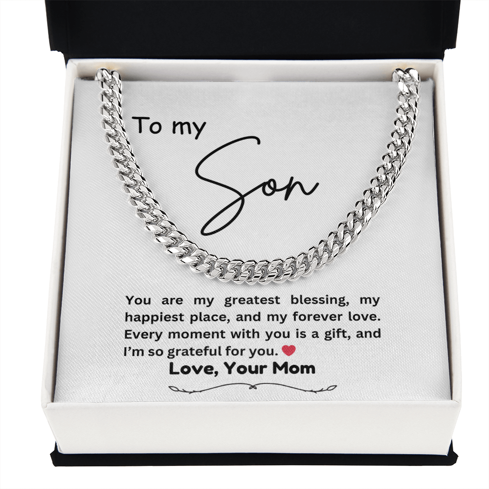 To My Son - From Mom