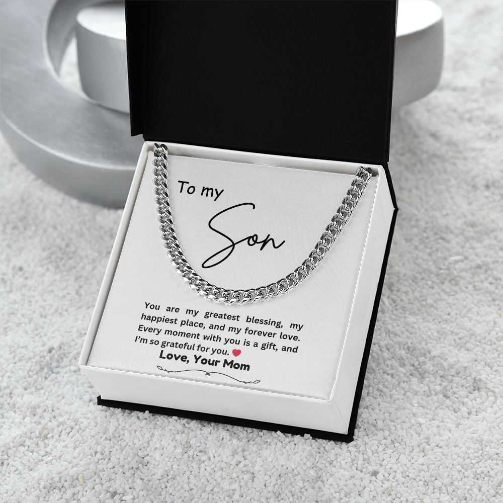 To My Son - From Mom