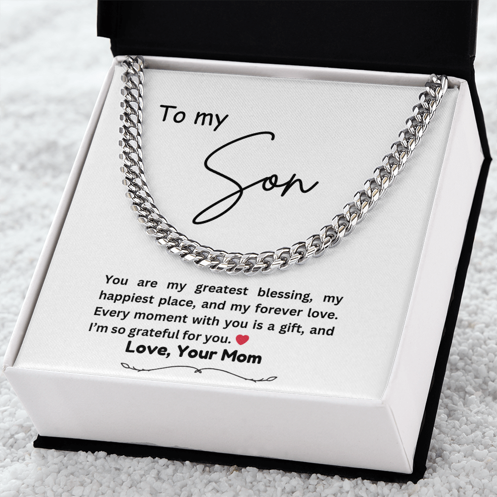 To My Son - From Mom