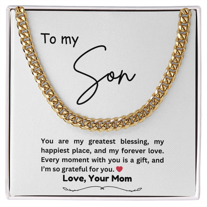 To My Son - From Mom