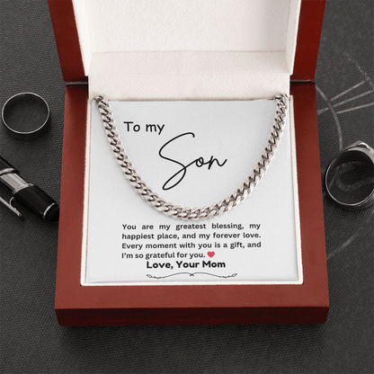 To My Son - From Mom