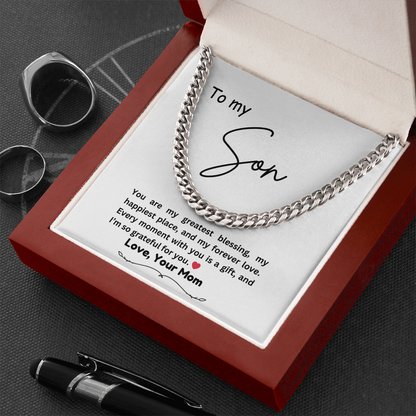 To My Son - From Mom